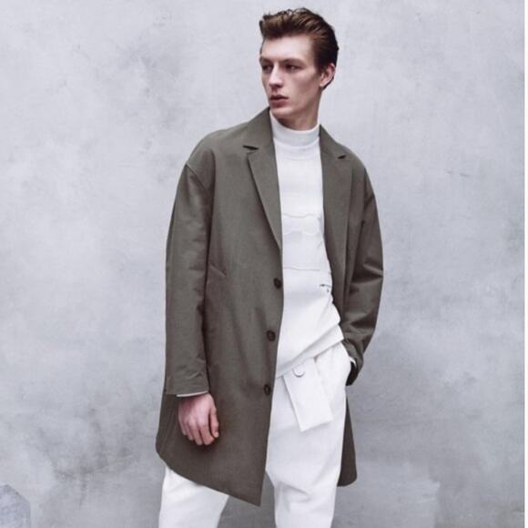 Zara Other - Zara Button Down Trench Coat